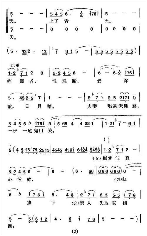 电影《北斗》插曲-4首