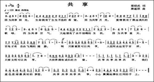 共享-梁绍武词-唐遥原曲