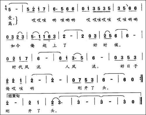 好日子俺刚刚开了头