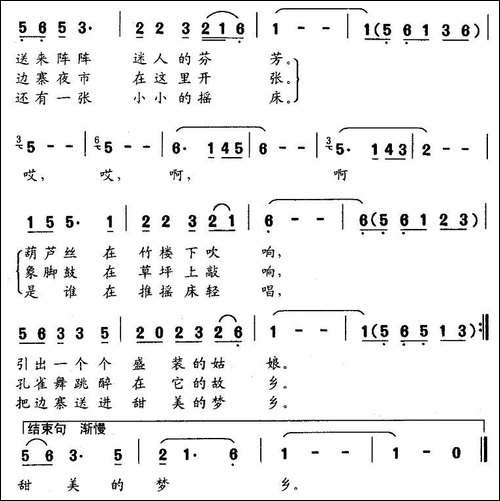 边寨夜色美