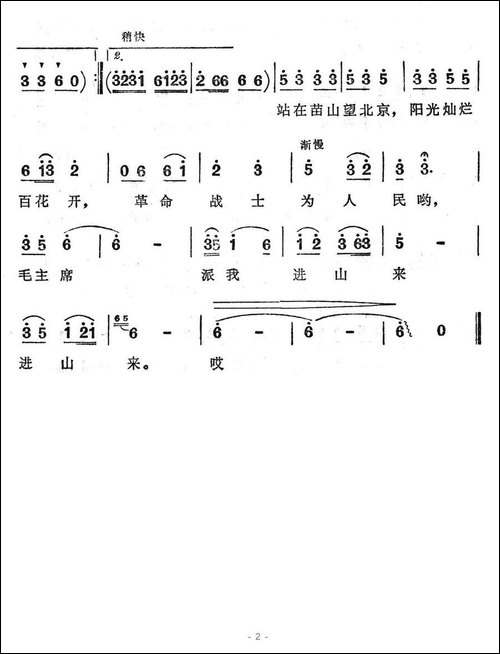 身背药箱进山来