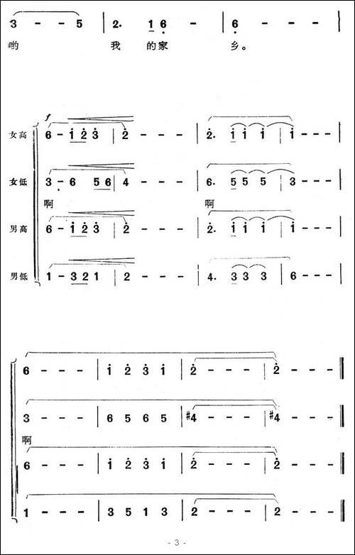 兴安岭啊我的家乡-电视片《鹿铃回响的地方》选曲