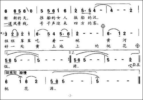黄河上有个娘娘滩