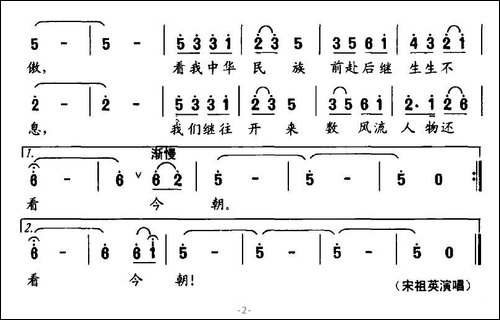 数风流人物-电视剧《数风流人物》主题歌