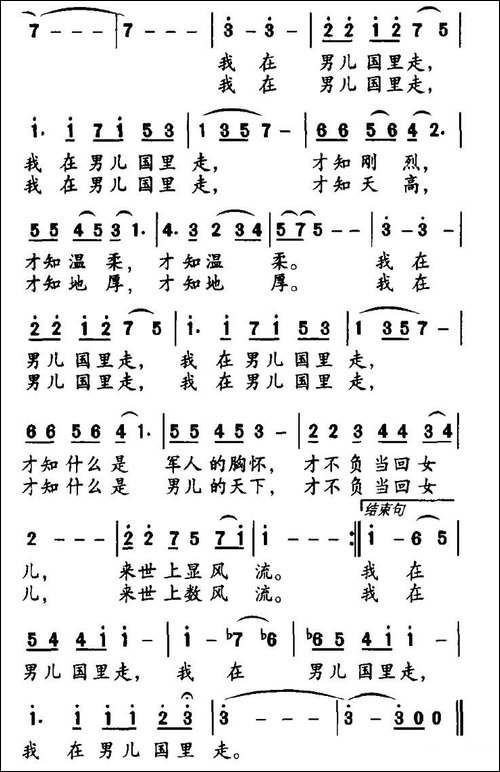 我在男儿国里走