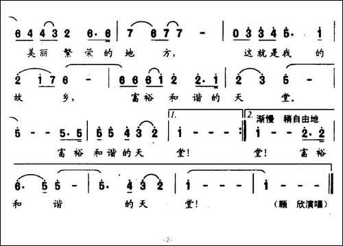 这就是我的故乡-李朝润词-周友良曲