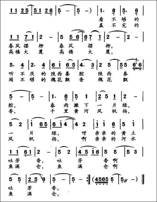 黄河流过的地方-王阐胜词-王振亚曲