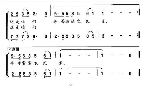 普普通通农民家