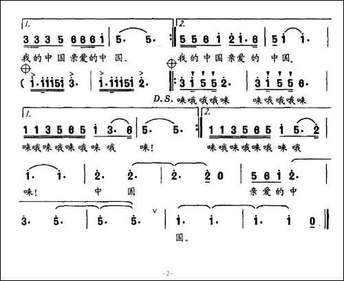 中国，我亲爱的中国