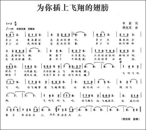为你插上飞翔的翅膀