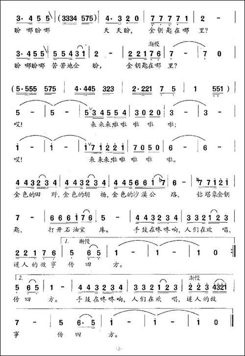 塔里木的金钥匙