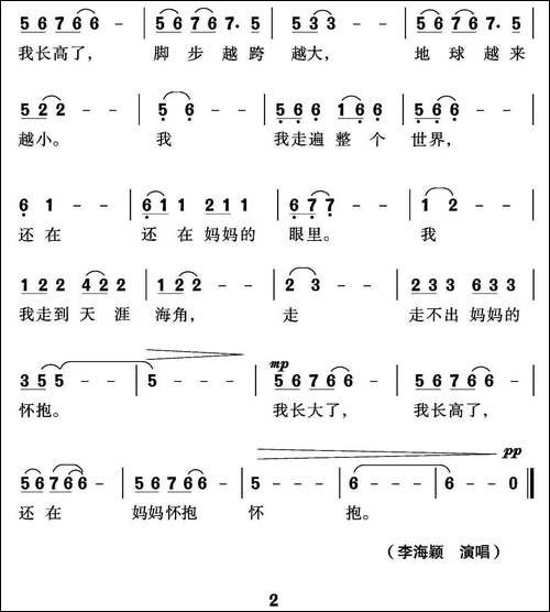 妈妈的怀抱