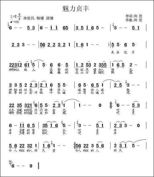 魅力贞丰