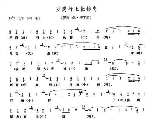 罗岗行上长排岗