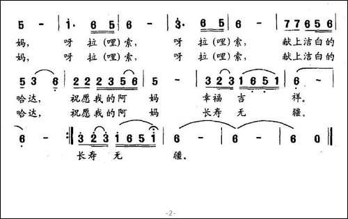 我的阿妈在西藏-魏力兴词-王克俊曲