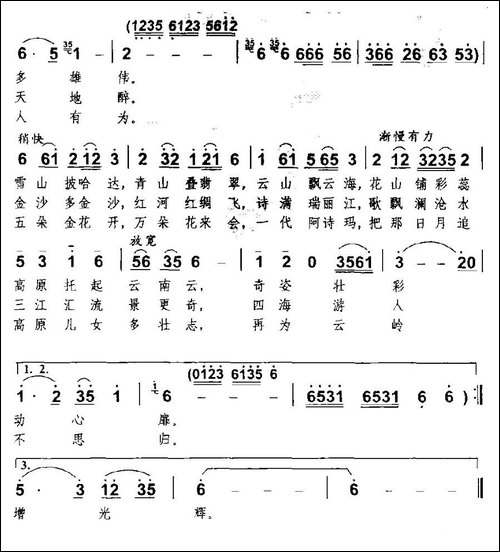 云南奇，云南美