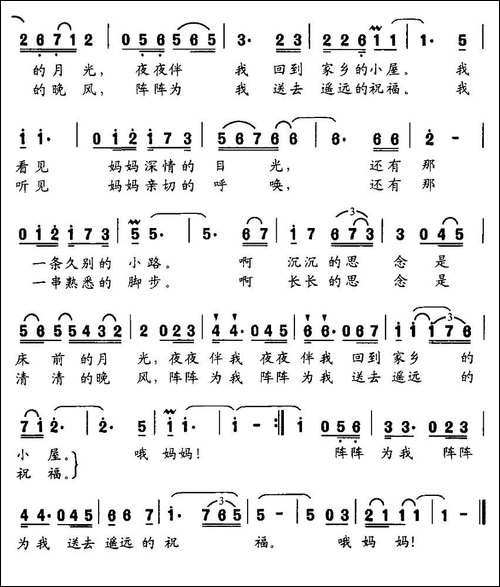 想起妈妈