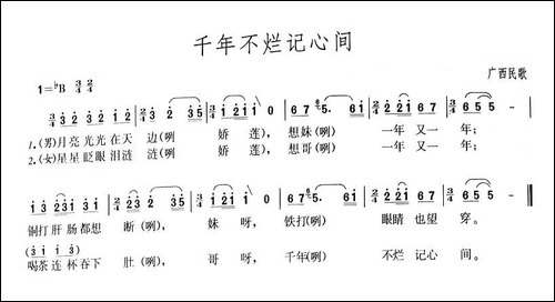 千年不烂记心间
