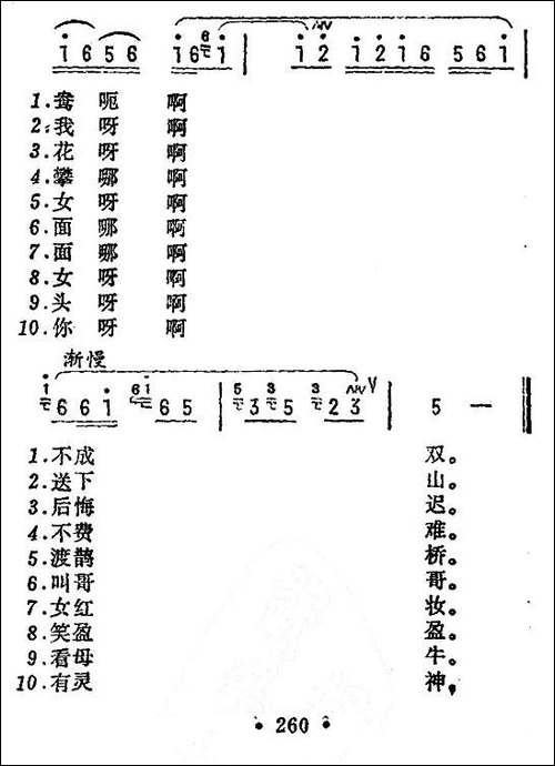 十送-苏北民歌