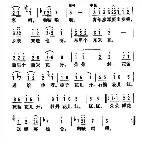青年参军要出发