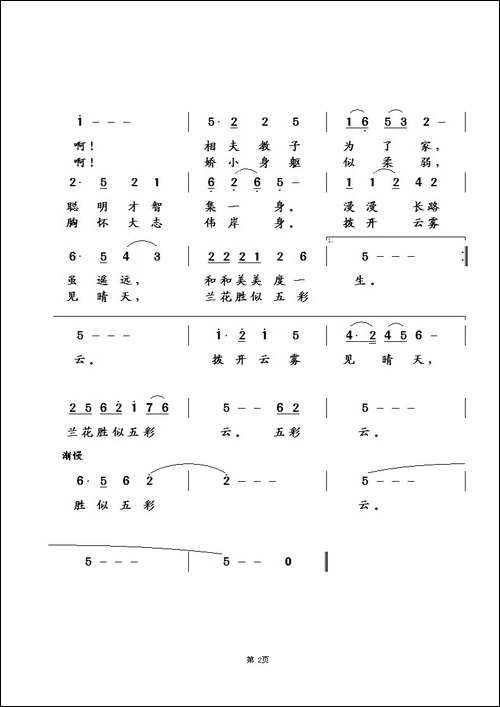 心中的女神-王镭词曲-民歌
