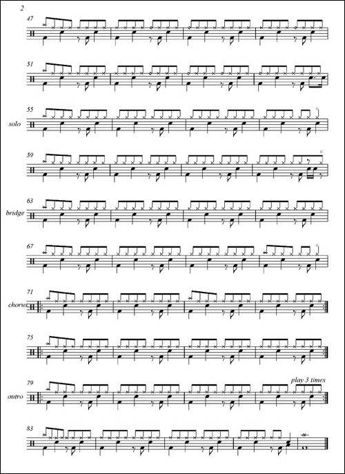 The-Zephyr-song-鼓谱-其他谱