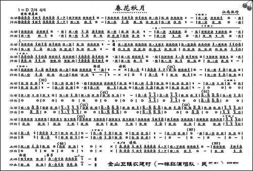春花秋月-江南丝竹-其他谱