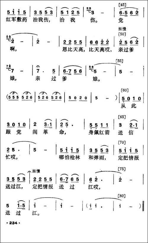 红箭-壮族小舞剧-其他谱
