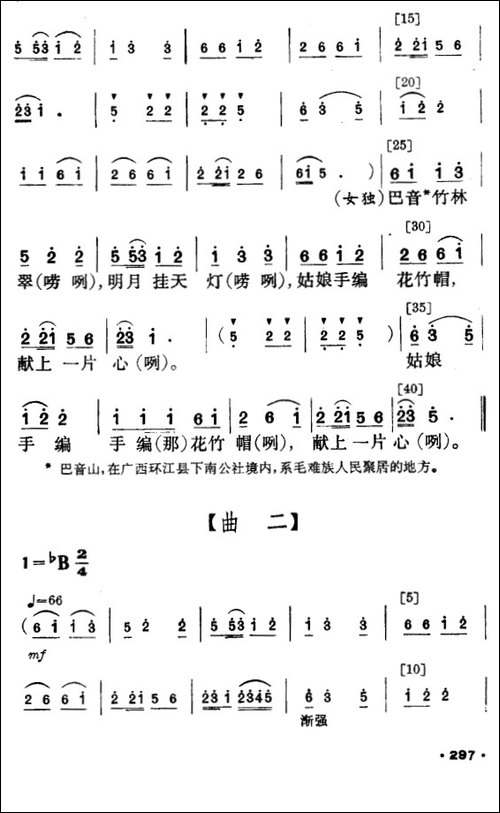 花竹帽献北京-毛难族舞蹈-其他谱