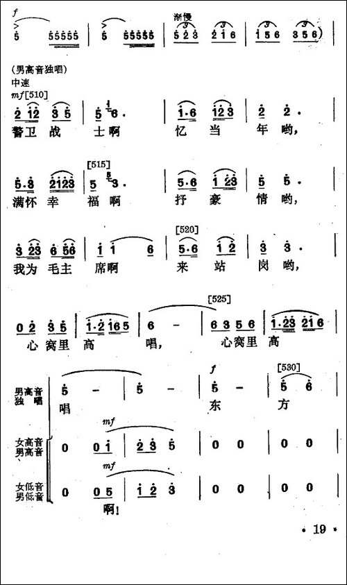永不下岗-小舞剧主旋律谱-其他谱