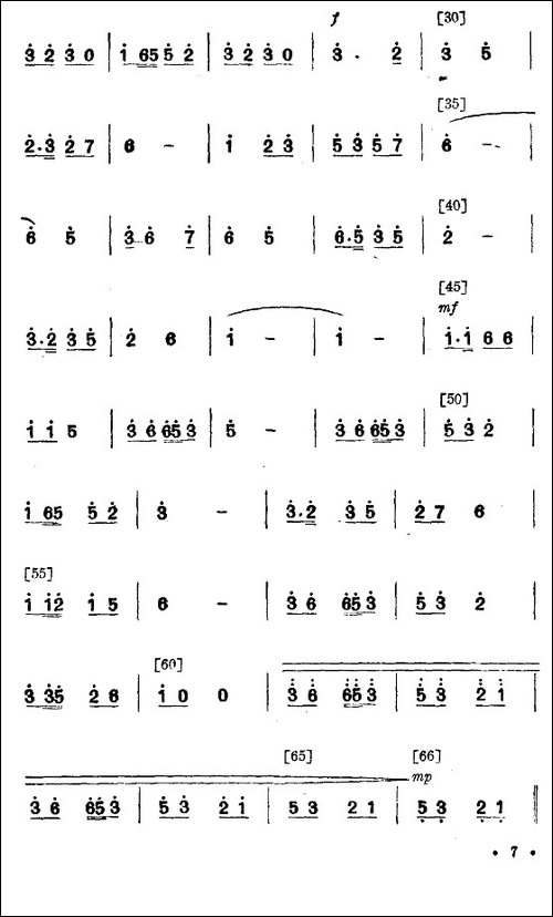 我为祖国采油忙-舞蹈音乐主旋律谱-其他谱