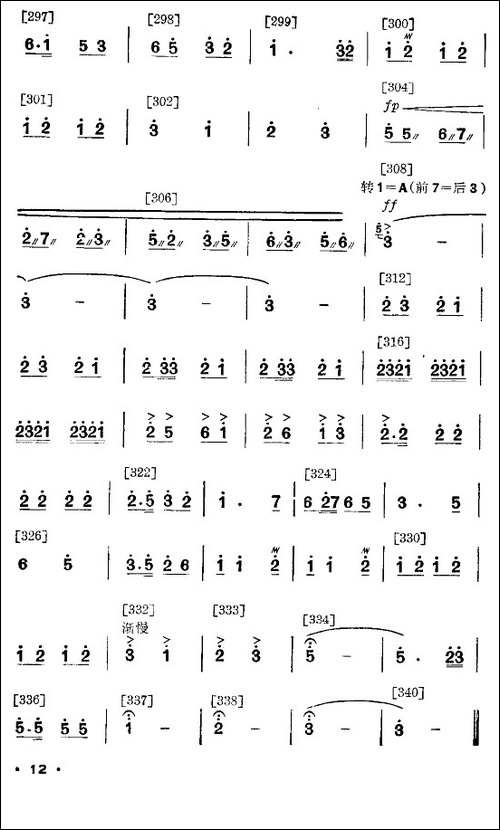 我爱这一行-舞蹈音乐主旋律谱-其他谱