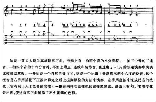 电吉他失真旋律练习曲：流氓学生-其他谱