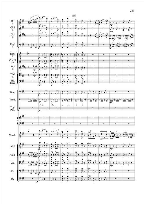 满江红幻想曲-小提琴与管弦乐队-其他谱