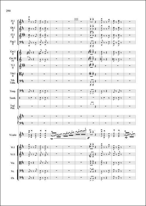 满江红幻想曲-小提琴与管弦乐队-其他谱