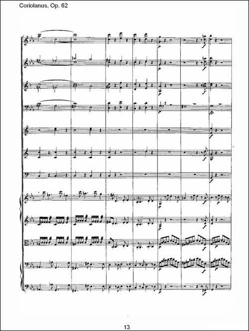 Coriolanus，Op.62-其他谱