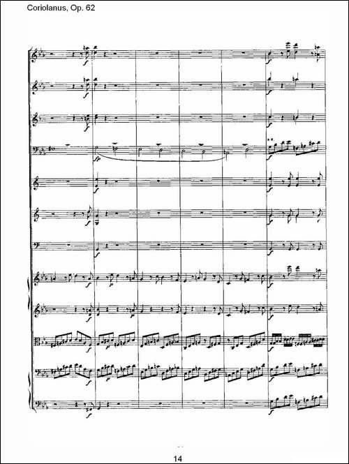 Coriolanus，Op.62-其他谱