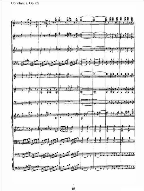 Coriolanus，Op.62-其他谱