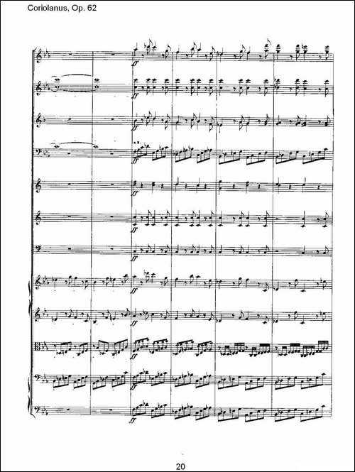 Coriolanus，Op.62-其他谱