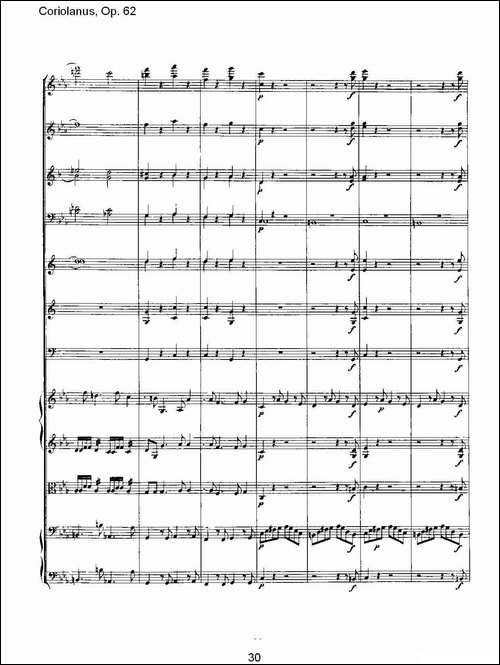 Coriolanus，Op.62-其他谱