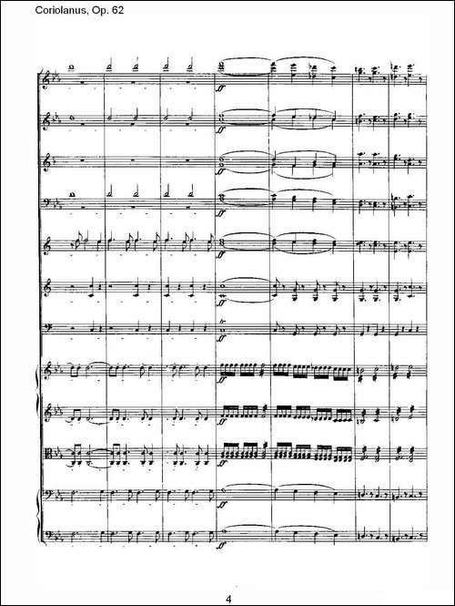 Coriolanus，Op.62-其他谱
