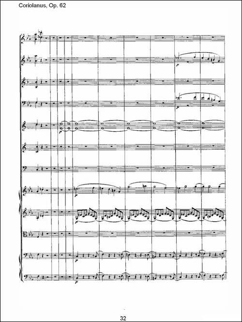 Coriolanus，Op.62-其他谱