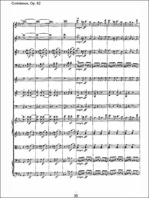 Coriolanus，Op.62-其他谱