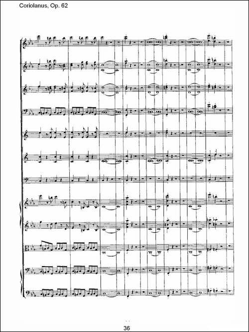 Coriolanus，Op.62-其他谱