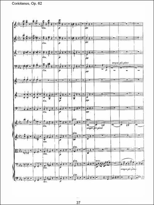 Coriolanus，Op.62-其他谱
