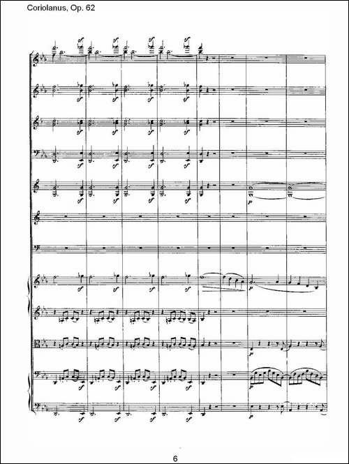 Coriolanus，Op.62-其他谱