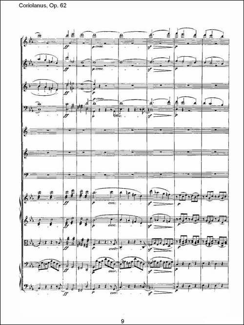 Coriolanus，Op.62-其他谱