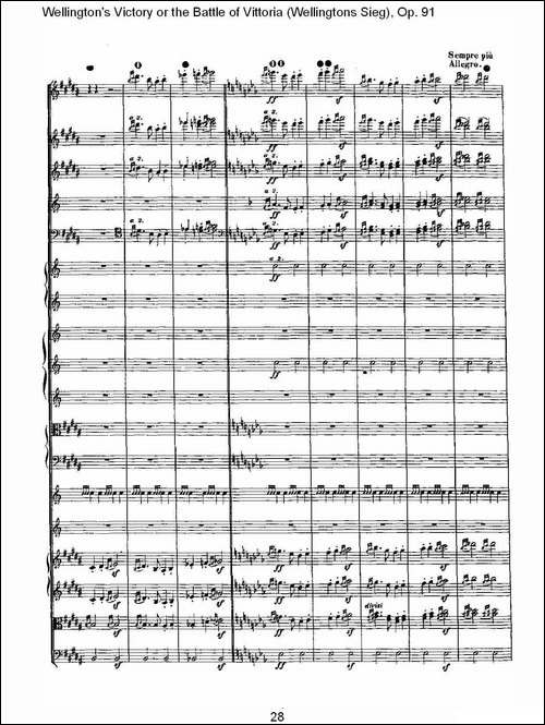Wellingtons-Sieg--Op.91-第一乐章-一-其他谱