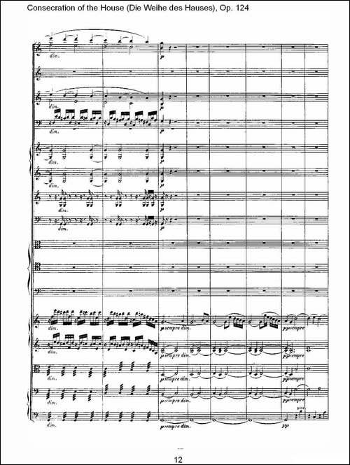 Consecration-of-the-House-Die-Weihe-des-Hauses,--其他谱