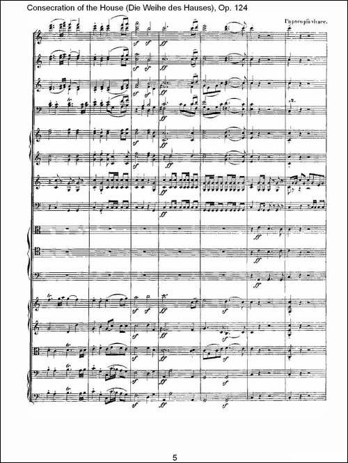 Consecration-of-the-House-Die-Weihe-des-Hauses,--其他谱